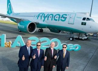 Flynas becomes the first Saudi carrier to receive the Airbus A320neo