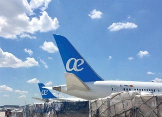 Air Europa extends its cargo handling partnership with WFS to nine airports in Europe (incl. Brussels)