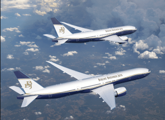Boeing launches longest-range business jet ever with BBJ 777X