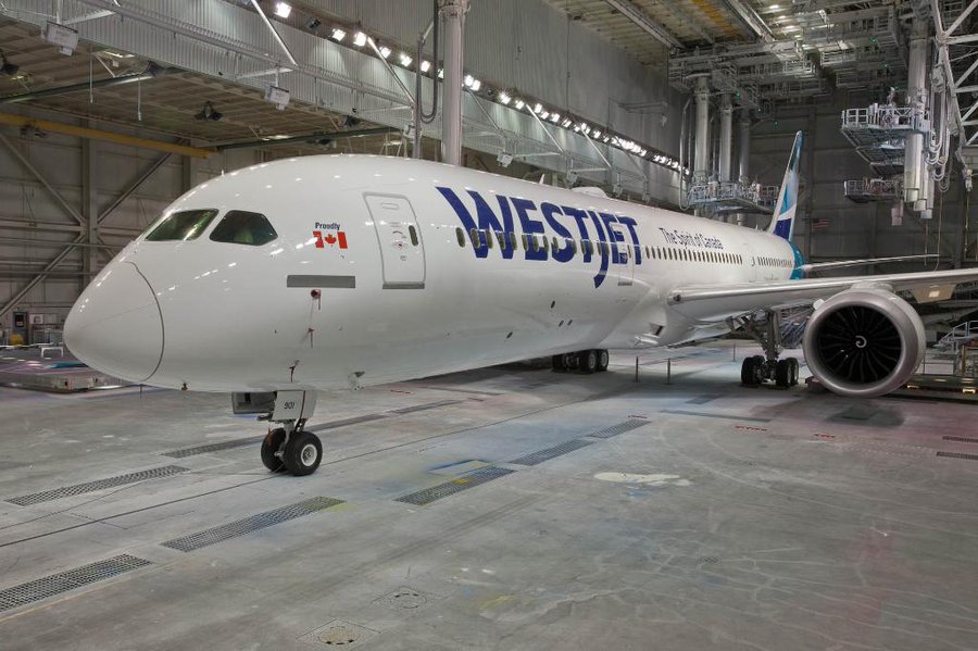 Westjet S First Boeing 787 9 Dreamliner Almost Ready For
