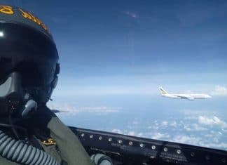 No clearance to overfly; Indonesian Air Force intercepts Ethiopian Airlines Boeing 777 freighter