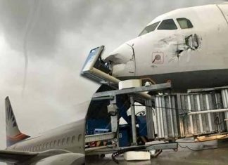 Many aircraft damaged as severe storm hits Antalya Airport