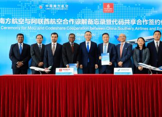 Emirates enters into codeshare partnership with China Southern Airlines
