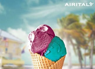 Air Italy official carrier of Gelato Festival 2019