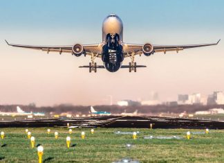 Delta aircraft hits runway lights at Amsterdam Airport Schiphol while landing before threshold