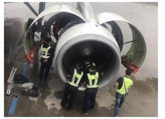 (Un)Lucky Air flight 8L9960 cancelled as passenger throws “good fortune” coins into aircraft’s engine
