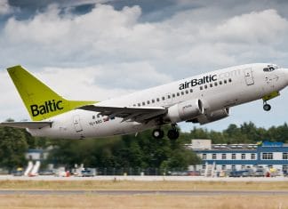 airBaltic to perform two daily flights between Riga and Palanga, Lithuania, in winter