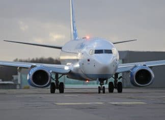 Pobeda Boeing 737-800 skids off runway during take-off roll at Perm, Russia