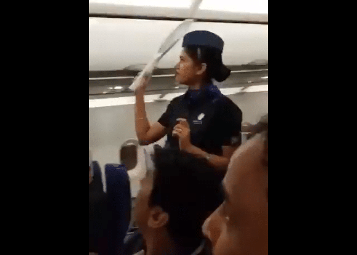 IndiGo uses electric mosquito bats to remove mosquitoes from the aircraft