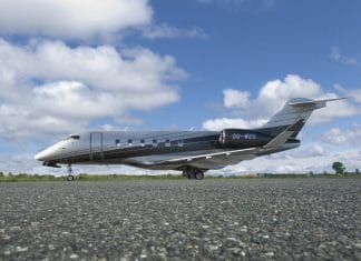 Bombardier Challenger 350 aircraft celebrates its first delivery in Belgium to Luxaviation