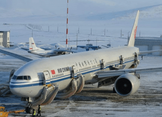 Air China flight from Beijing to Los Angeles makes an emergency landing in Siberia