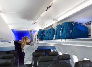 American Airlines launches Airbus A321neo service with new cabin, larger overhead luggage bins