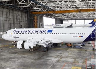 Lufthansa promotes the European elections