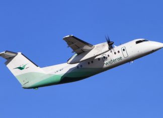 Widerøe plane lands safely in Trondheim after landing gear issue