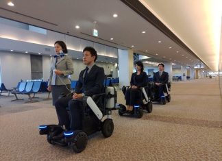 ANA – All Nippon Airways and Panasonic partner to test self-driving e-wheelchairs at Narita Airport