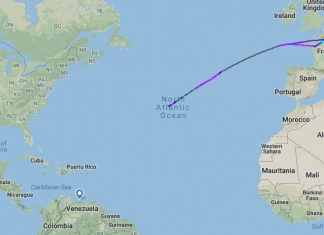 Low flights over Venezuela banned by FAA for U.S. air operators