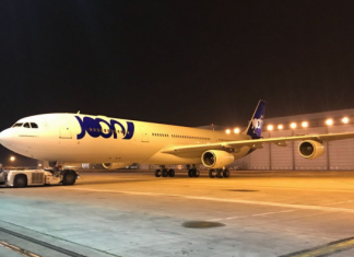 Air France flight (operated by JOON) diverts to Isfahan, Iran
