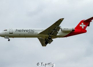 Helvetic Airways sells fleet of 5 Fokker 100 aircraft