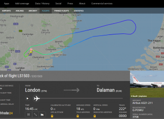 Disruptive passenger forces a Jet2 Airbus A321 to return to Stansted Airport, United Kingdom