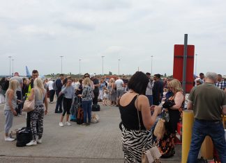 Thousands of passengers evacuated at Birmingham Airport after fire alarm