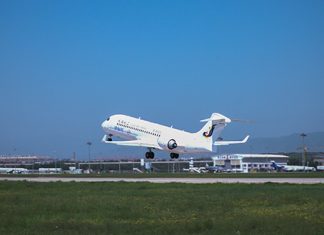 COMAC ARJ21 aircraft develops aviation market in Inner Mongolia: Genghis Khan Airlines sets sail with dreams