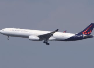 Brussels Airlines Airbus A330 returns to Brussels Airport: it couldn’t retract landing gear