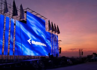 Embraer celebrates its 50th anniversary