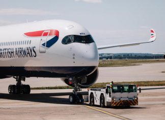 Touch down in Toronto: British Airways’ new Airbus A350 arrives