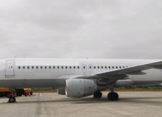 A first aircraft sent to Ostend Airport for dismantling at Aerocircular