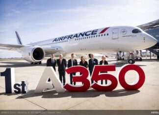 Air France’s first Airbus A350 starts scheduled service to Toronto