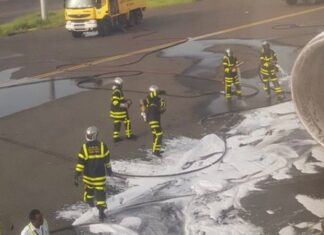 Ethiopian Airlines Boeing 767 suffers engine failure just after take-off Dakar Blaise Diagne Airport