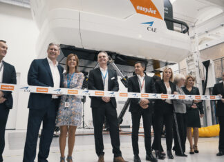 CAE and easyJet inaugurate a new training centre in Milan