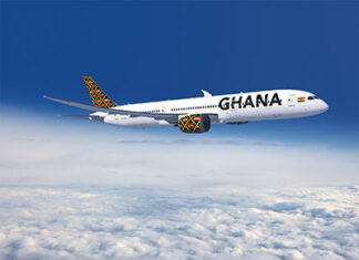 Boeing and the Republic of Ghana sign memorandum of understanding for three 787-9 Dreamliner jets