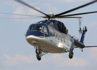 Russian Mi-38 helicopter launched in the international market at Dubai Airshow