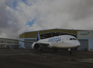 Sabena technics performed its first Boeing 787 C-Check for Air Europa
