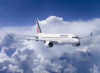 Air France’s Airbus A220-300 enters commercial service and takes off to Berlin and Venice