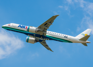 Air Kiribati receives its first E190-E2 jet