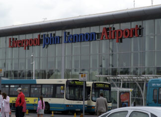 Private jet runs off taxiway just after landing at Liverpool Airport, airport closed