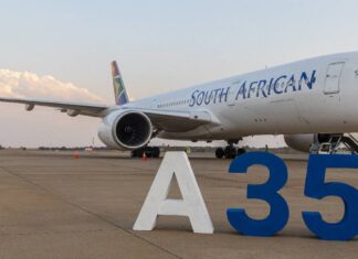 South African Airways’ Airbus A350 now operates flights to and from New York