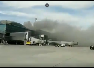 Storm Gloria and recent fire shuts down Alicante Airport for 24 hours