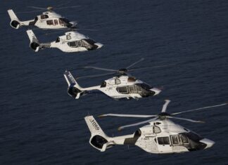 Four Airbus H160 helicopters for the French Navy’s search and rescue missions
