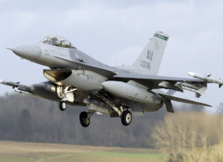 U.S. F-16 fighter jet crashed into Yellow Sea off South Korea
