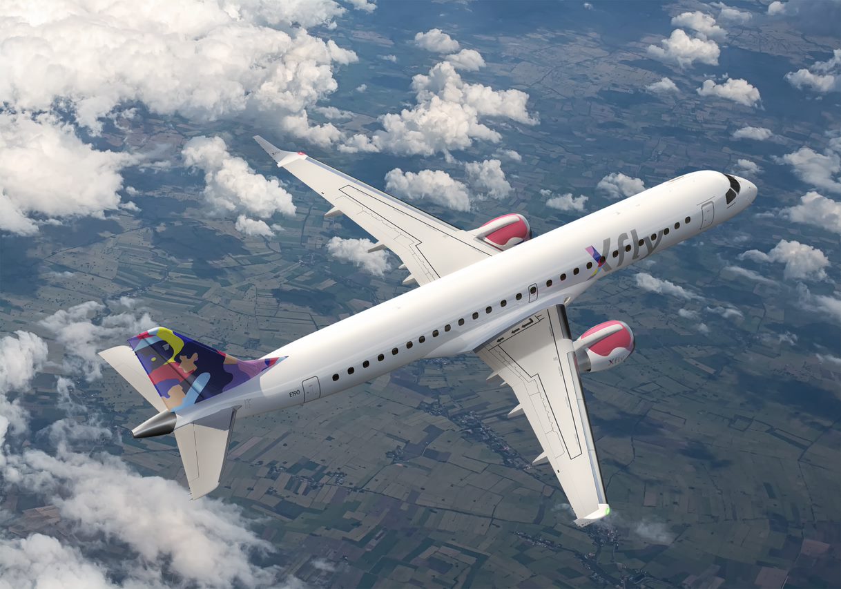 Regional Jet Has Adopted The Brand Name Xfly And Will Expand Its Fleet With Seven Embraer Aircraft Aviation24 Be