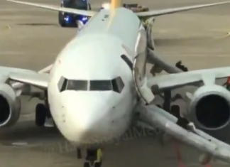Emergency evacuation launched on Pegasus Airlines Boeing 737 after brakes overheating indication