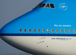 KLM operates its final Boeing 747 Jumbo Jet passenger flight