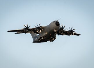 Luxembourg Armed Forces Airbus A400M makes its maiden flight