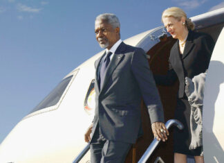 Geneva Airport dedicates its protocol salon to former UN Secretary General Kofi Annan