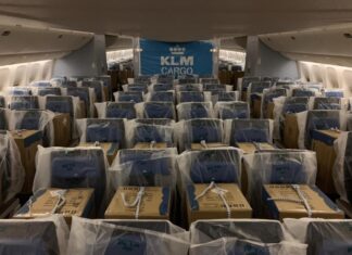 KLM introduces Cargo-in-Cabin: carrying cargo on passenger seats