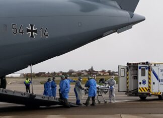 Airbus military aircraft perform life-saving medevac missions during the COVID-19 pandemic
