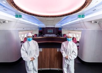 Qatar Airways introduces PPE-suits for its cabin crew members